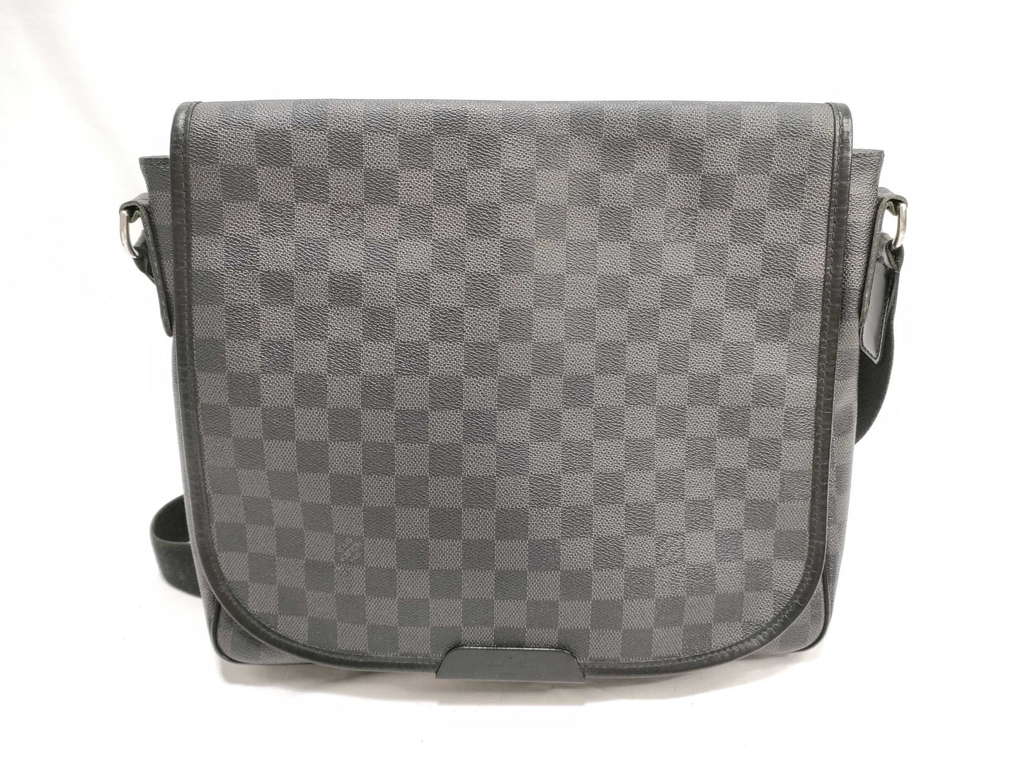 LOUIS VUITTON Damier Graphite Louis Vuitton Damier Graphite Daniel Shoulder Bag