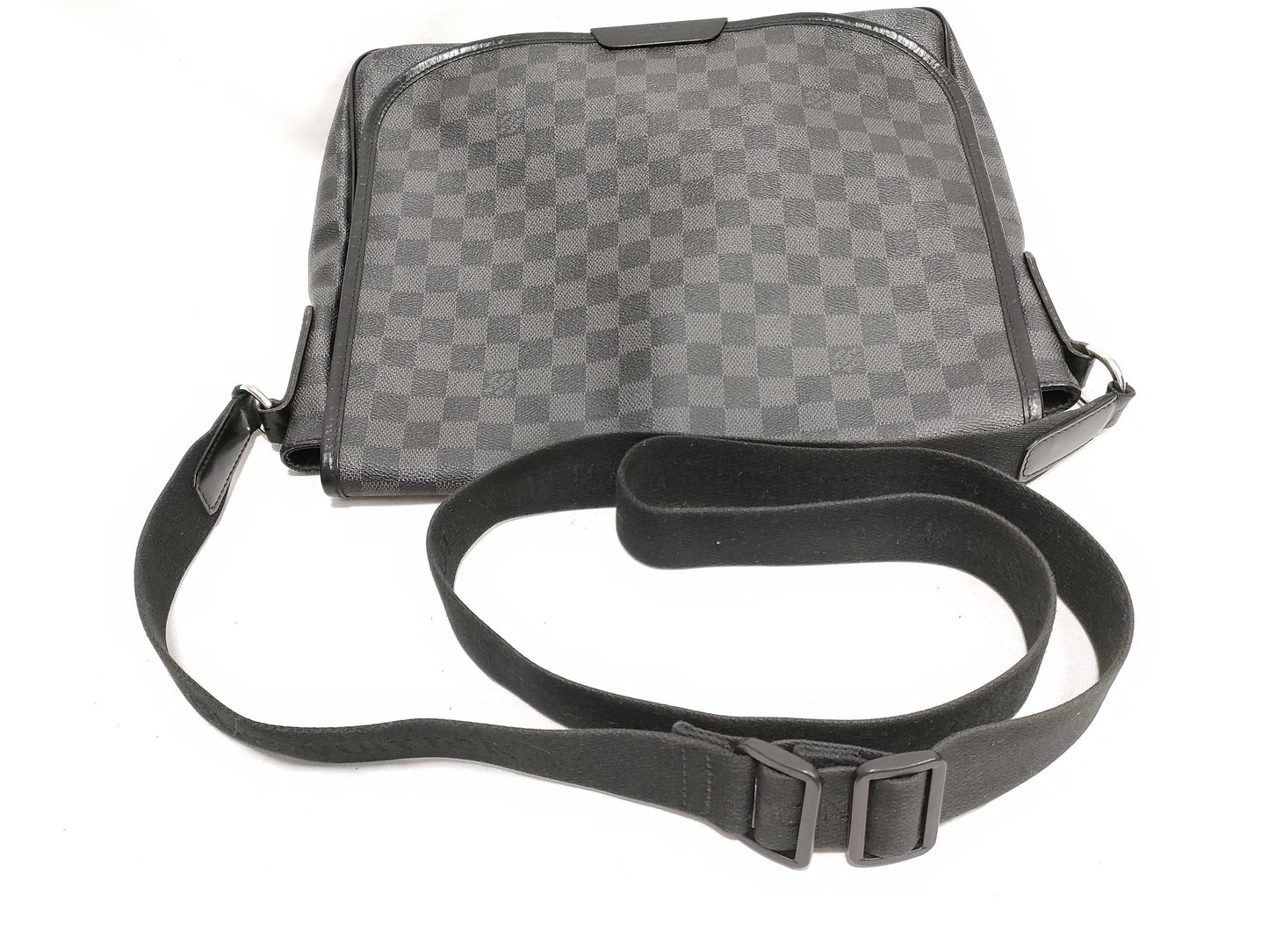 LOUIS VUITTON Damier Graphite Louis Vuitton Damier Graphite Daniel Shoulder Bag