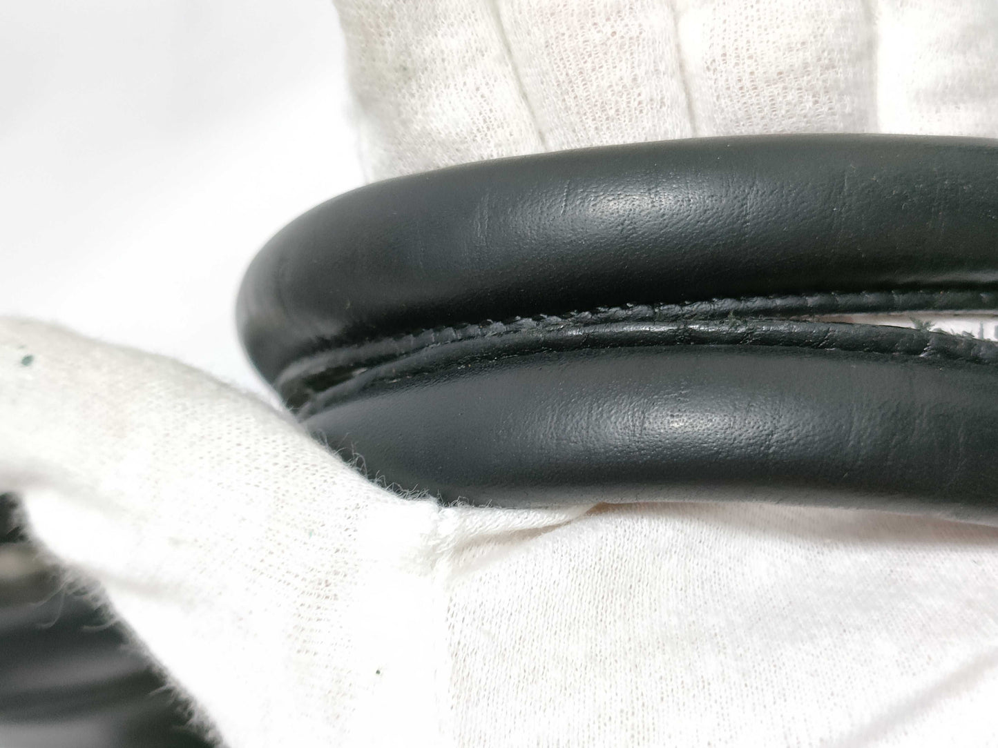 PRADA Saffiano Leather Triangle Logo Business Bag Black