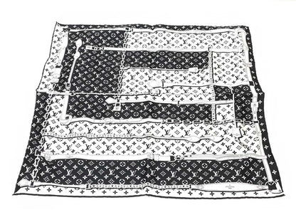 LOUIS VUITTON Monogram Confidential Scarf M77351/MR1221 with tag AB Other accessories