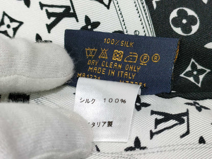LOUIS VUITTON Monogram Confidential Scarf M77351/MR1221 with tag AB Other accessories