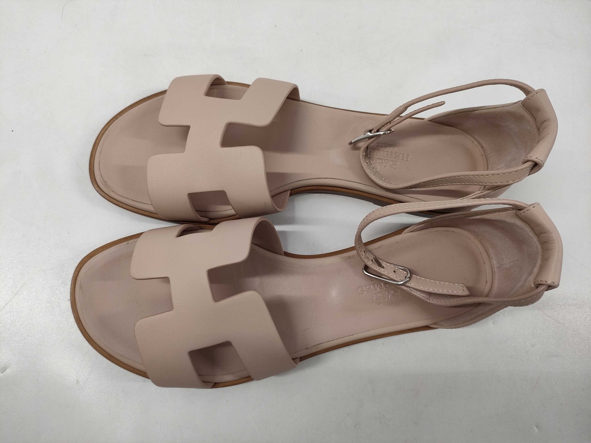 HERMES Santorini Sandals, Size 36