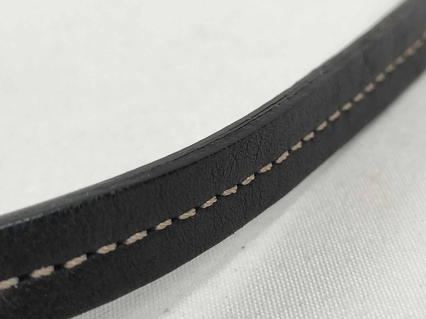 COACH Black Leather Handbag with Dust Bag and Logo Charm