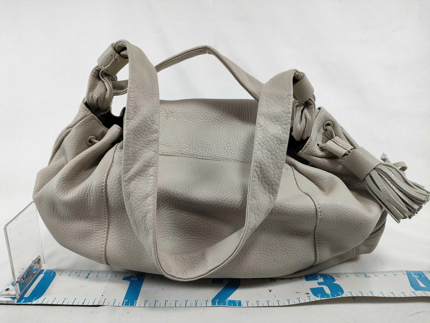 SEE BY CHLOE One-Shoulder Bag in Off-White Leather