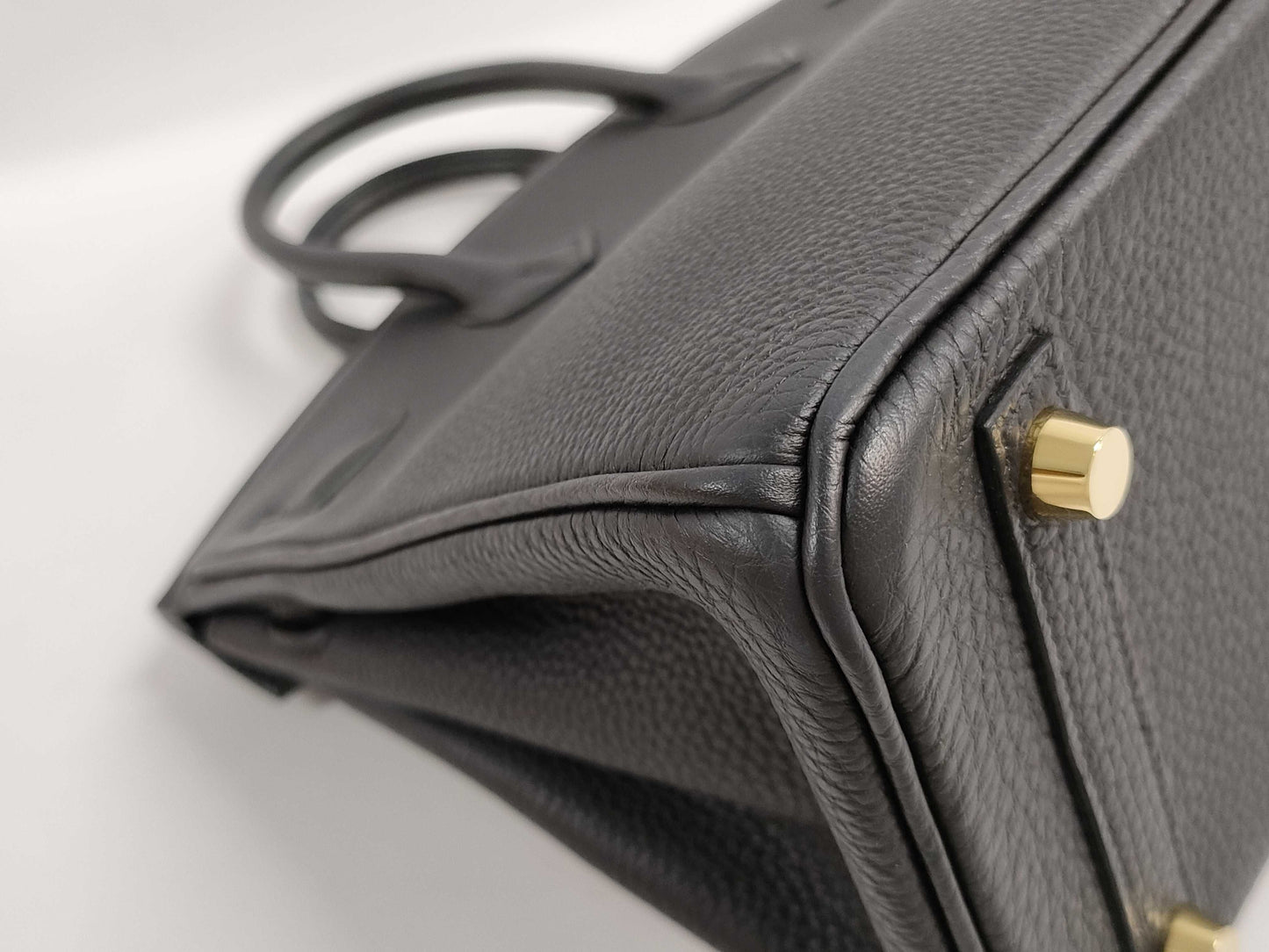 HERMES Birkin 25 Black Handbag