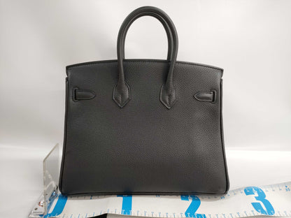 HERMES Birkin 25 Black Handbag
