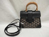 GOYARD Goyard Saigon Mini Shoulder Handbag in Black