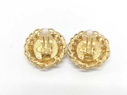 CHANEL Gold Earrings
