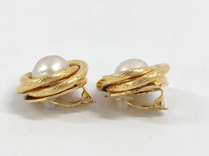 CHANEL Gold Earrings