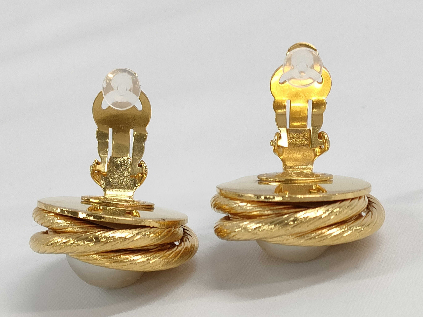 CHANEL Gold Earrings