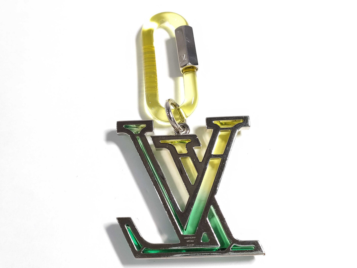 LOUIS VUITTON MP2366 Bijoux Sac LV Prism LE0169 Charm Resin Green x Yellow IE0139 Charm