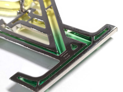 LOUIS VUITTON MP2366 Bijoux Sac LV Prism LE0169 Charm Resin Green x Yellow IE0139 Charm