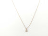 D0.01ct K10 0.7g Necklace 