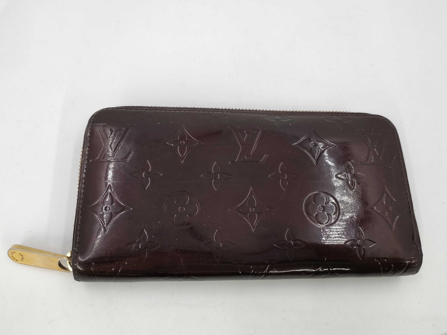 LOUIS VUITTON Vernis Zippy Wallet Long Wallet M93522 Wallet