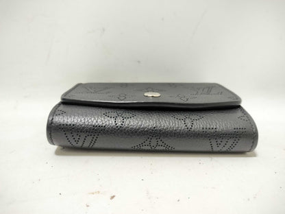 LOUIS VUITTON Mahina Mahina Portefeuille Iris Compact M67498 Noir Wallet