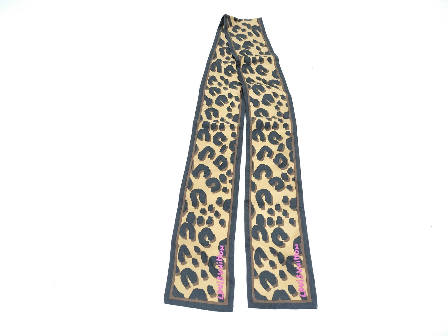 LOUIS VUITTON Louis Vuitton Bandeau M72394 Leopard Print Other Accessories