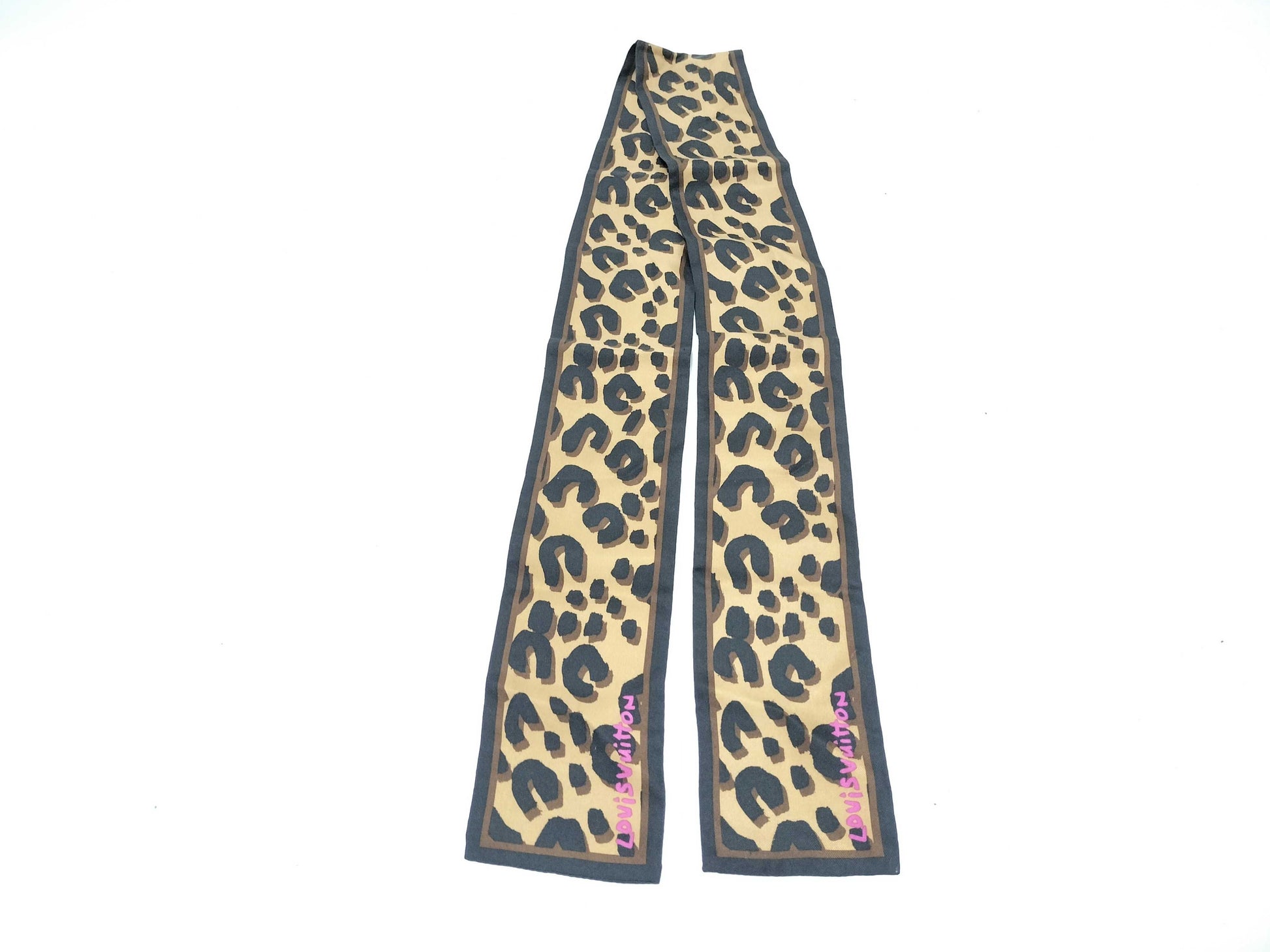LOUIS VUITTON Louis Vuitton Bandeau M72394 Leopard Print Other Accessories