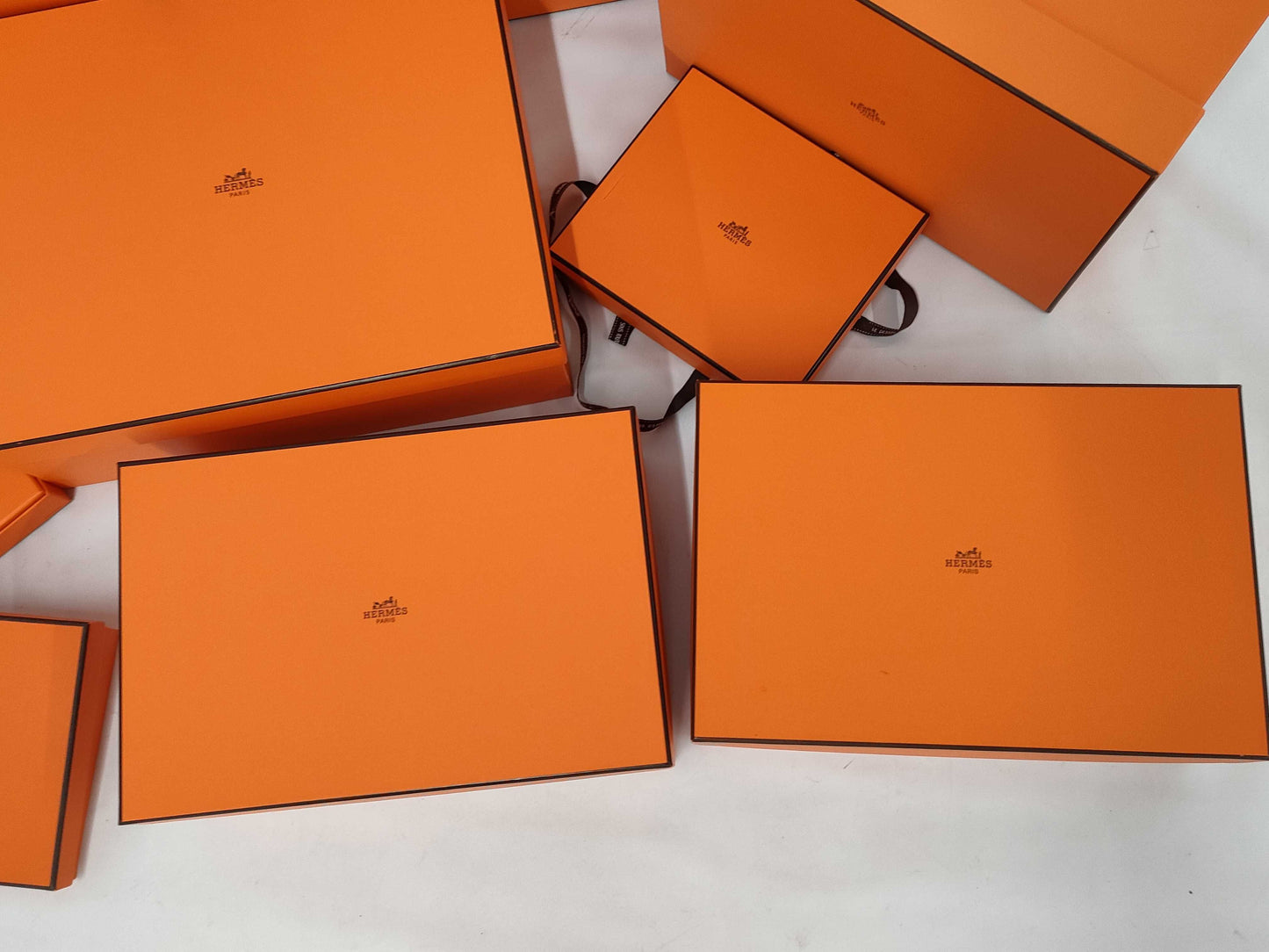 HERMES Empty Box Bundle 20 Pieces Brand Empty Box Bundle Brand Empty Box Bundle Brand Empty Box Bundle