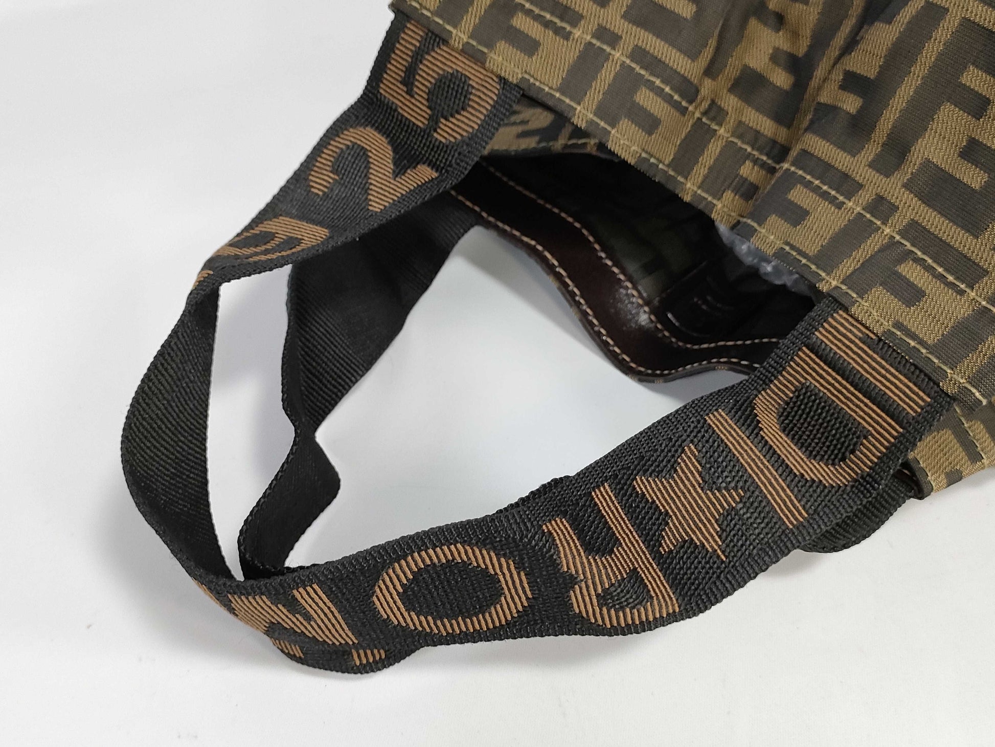 FENDI Zucca Pattern Fendi Handbag Eco Bag Zucca Canvas Vintage Tote Bag