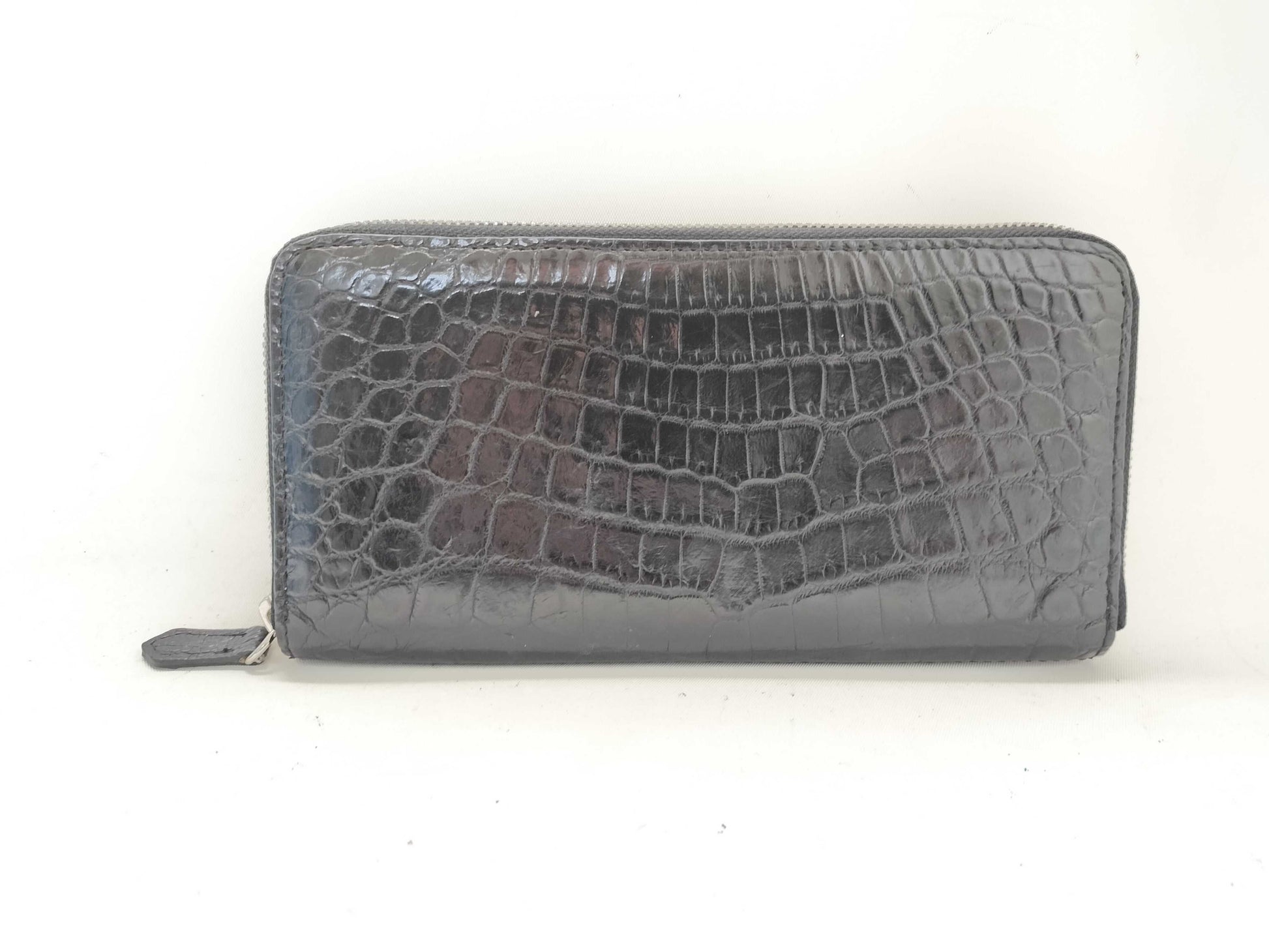 Long wallet crocodile wallet