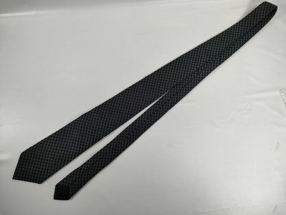 GUCCI GG Pattern Cupro Tie Black Tie