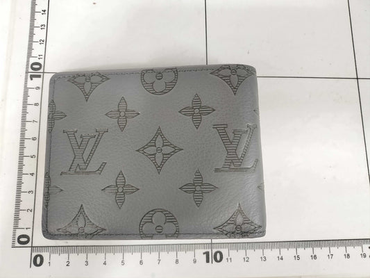 LOUIS VUITTON Monogram Shadow Portefeuille Multiple M81383 IC Wallet