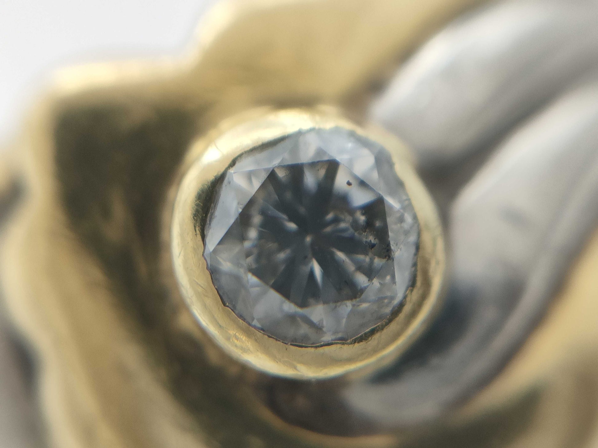 D0.24ct K18/PT900 5.2g Ring 