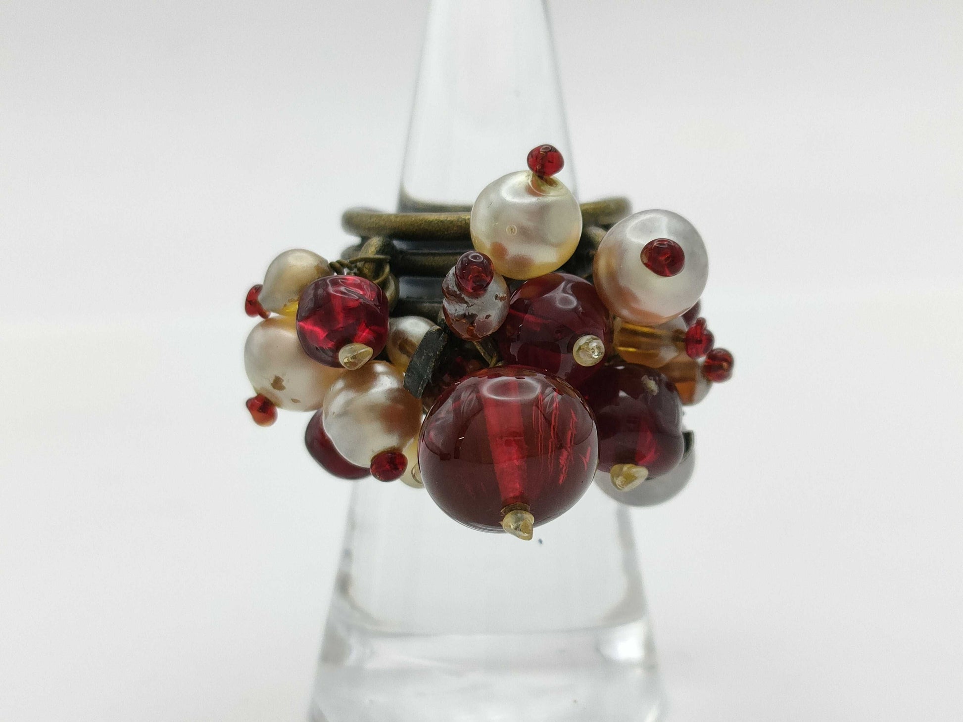 CHANEL 00A Pearl Bead Ring