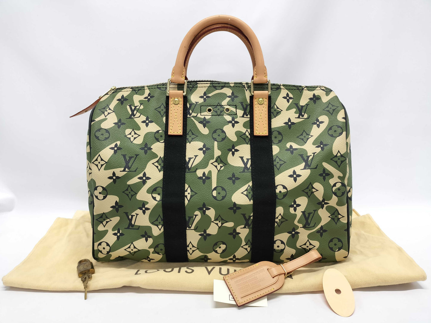 LOUIS VUITTON M95773 Monogrammed Speedy 35 Handbag