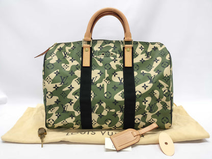 LOUIS VUITTON M95773 Monogrammed Speedy 35 Handbag