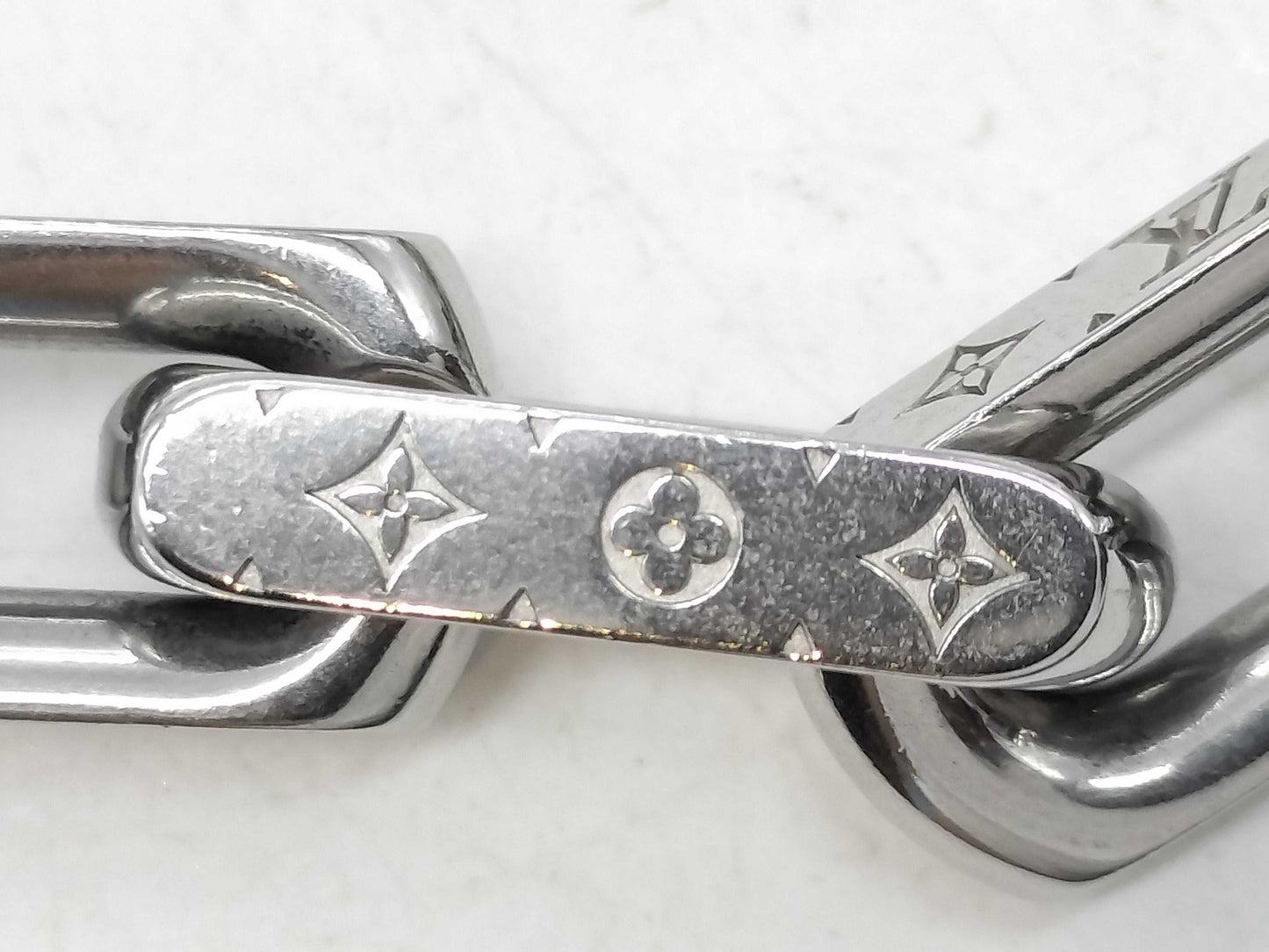 LOUIS VUITTON Monogram Chain Bracelet M00309 Bracelets & Bangles