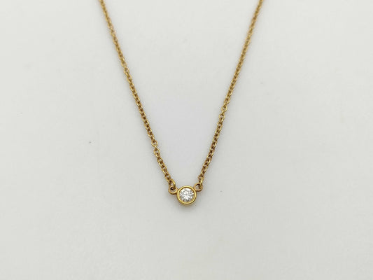 Tiffany & Co. By the Yard 1PD YG 750 1.9g Necklace 