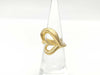 Tiffany & Co. Open Heart Yellow Gold 750 10.2g Ring 