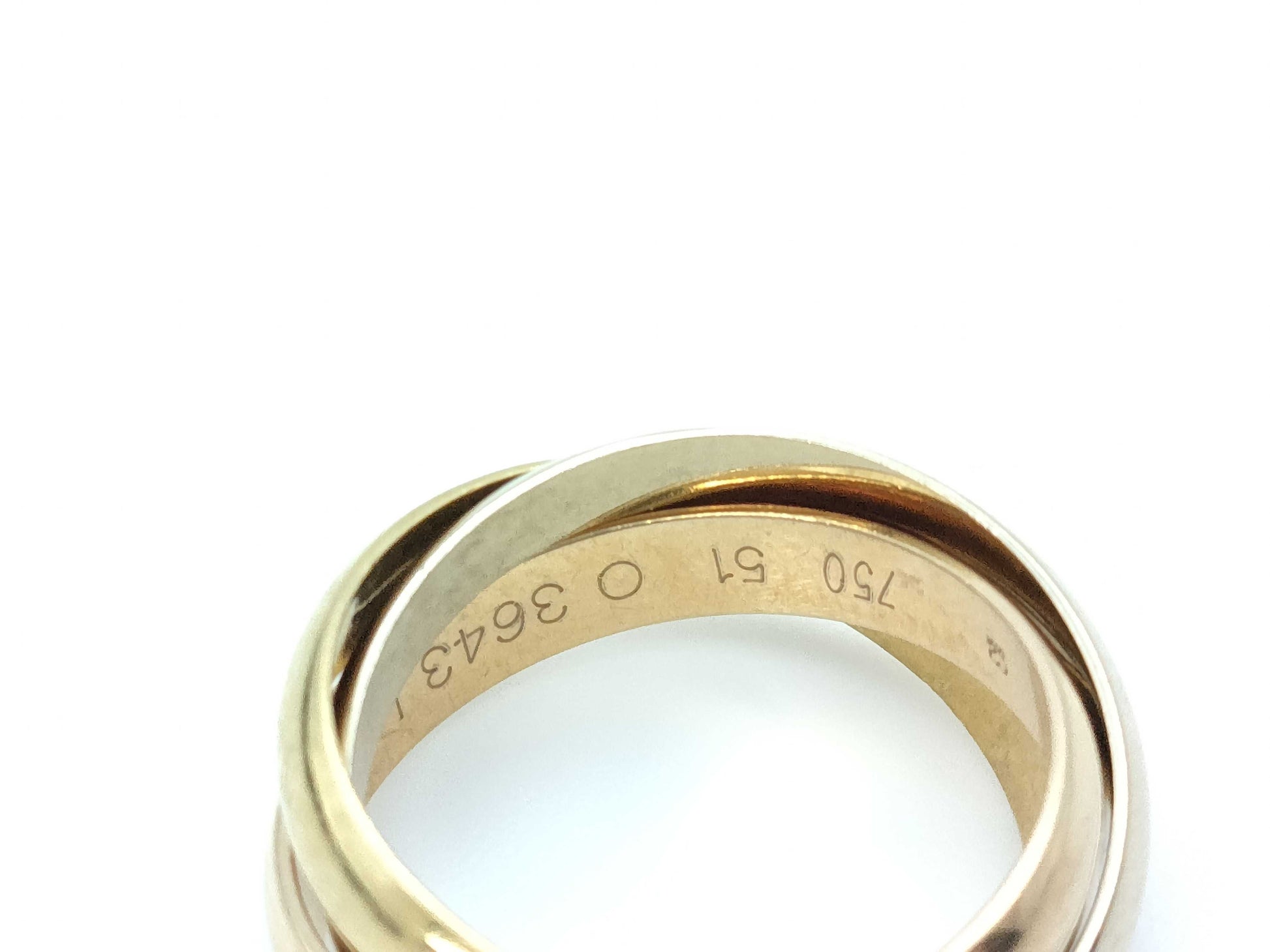 Cartier Trinity #51 750 7.6g Ring 
