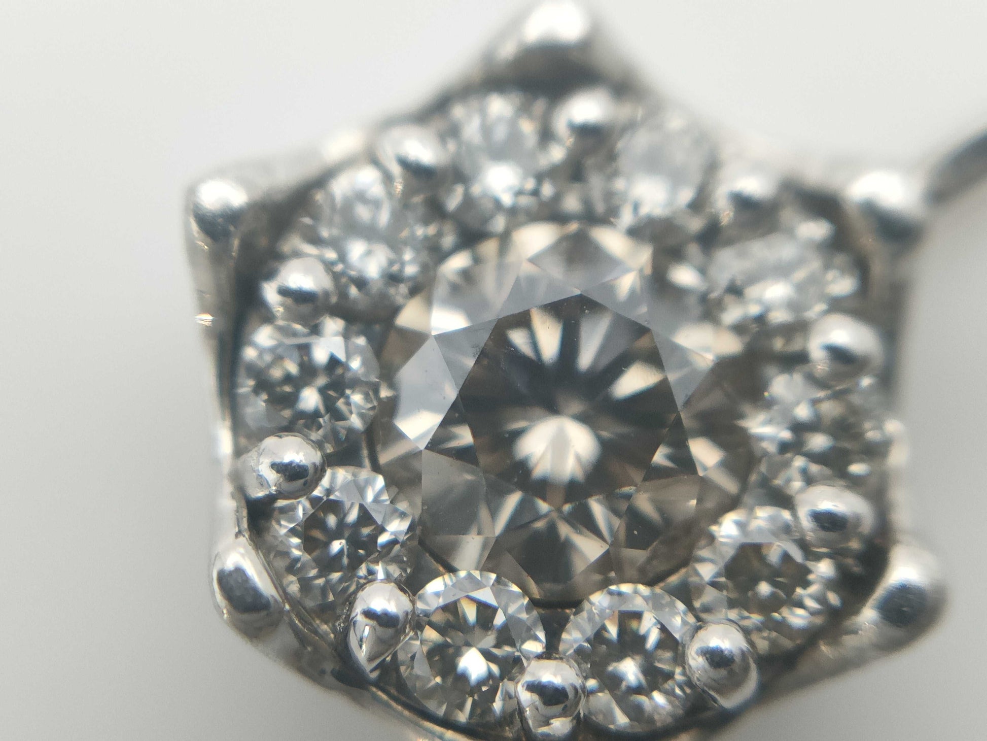 D0.31ct PT900 1.5g Pendant Top 