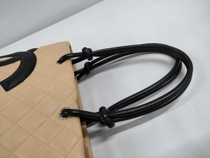 CHANEL Cambon Small Tote, Beige, 9016400 Tote Bag