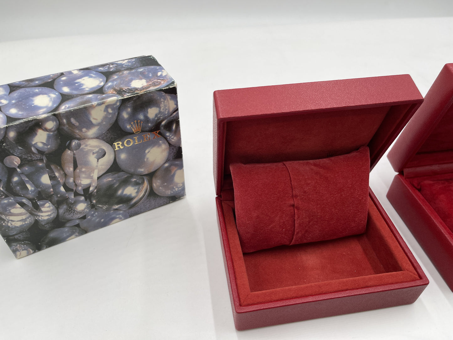 ROLEX Empty Box 3-Piece Set Women's Watch