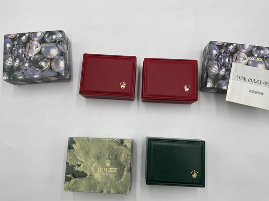 ROLEX Empty Box 3-Piece Set Women's Watch