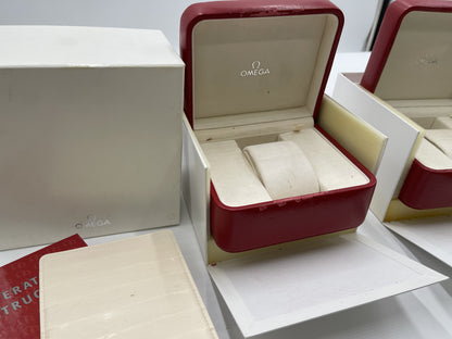 OMEGA Empty Box Set of 2 Men's Watches