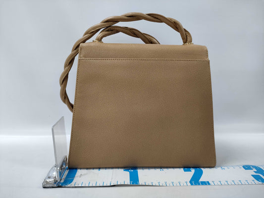 CHANEL Twist Shoulder Bag in Beige Caviar Skin