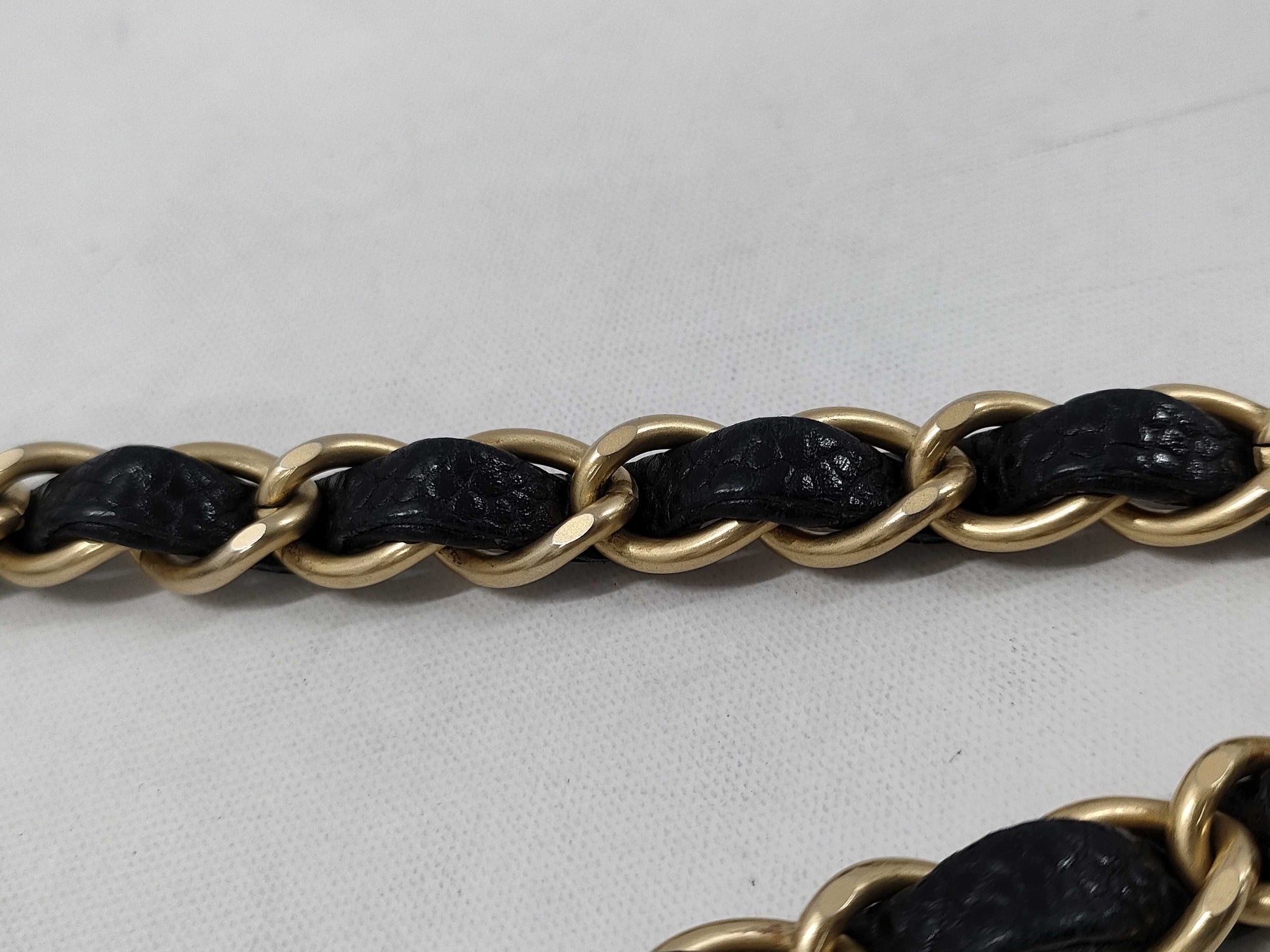  CHANEL Wood Flap Chain Shoulder Bag