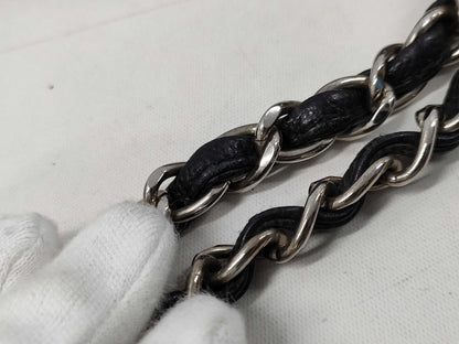 CHANEL Chain Shoulder Bag with Caviar Skin