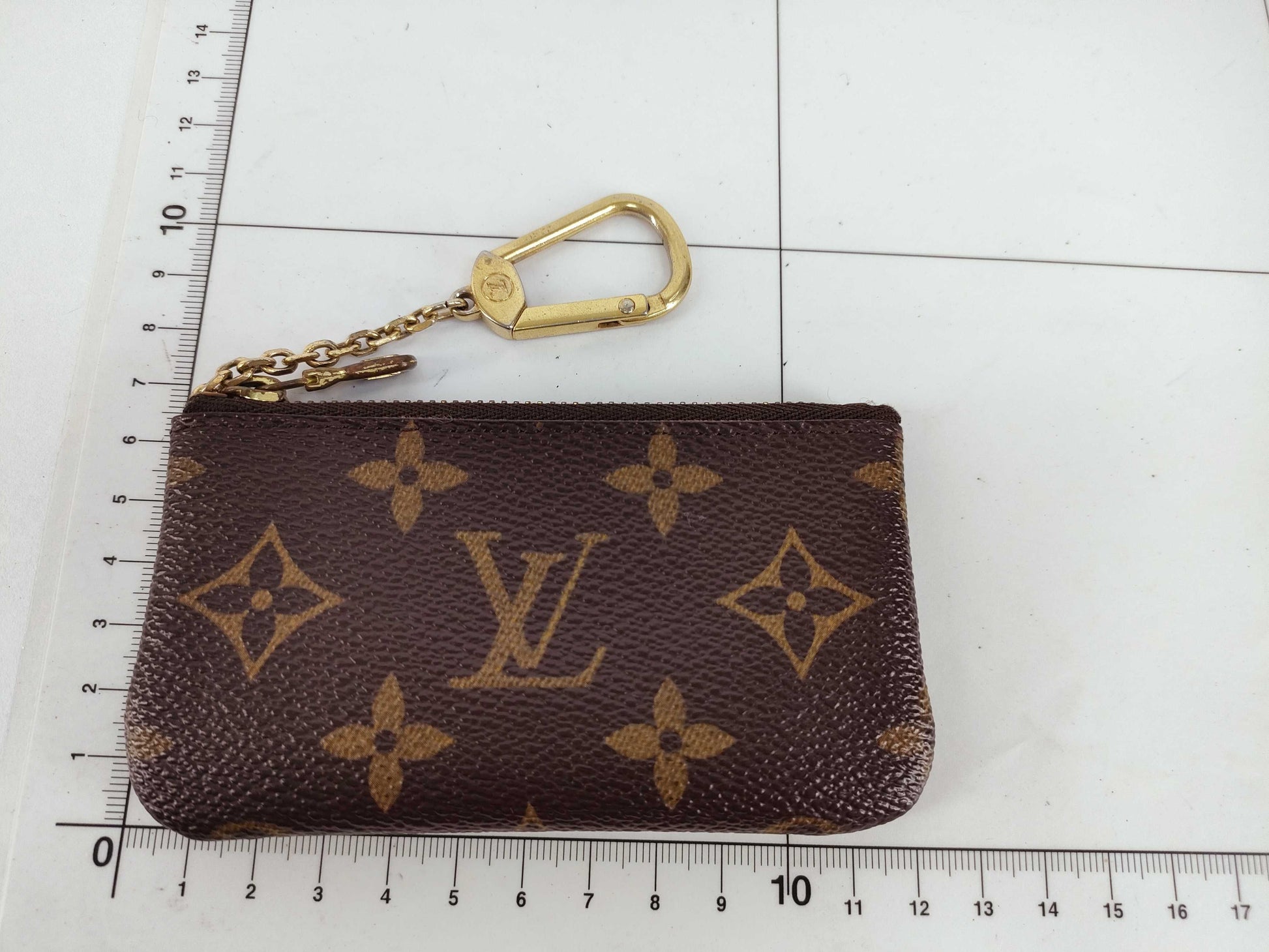 LOUIS VUITTON Monogram Wallet Coin Case