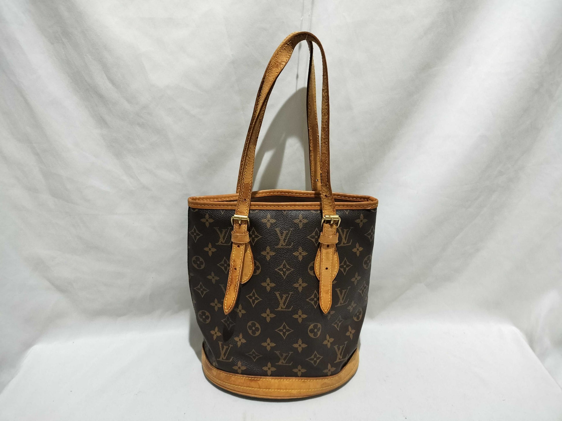 LOUIS VUITTON Monogram Bucket PM M42238 Handbag