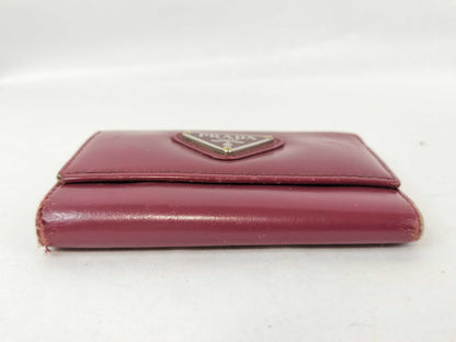 PRADA Bordeaux Key Case/Key Holder