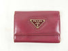 PRADA Bordeaux Key Case/Key Holder