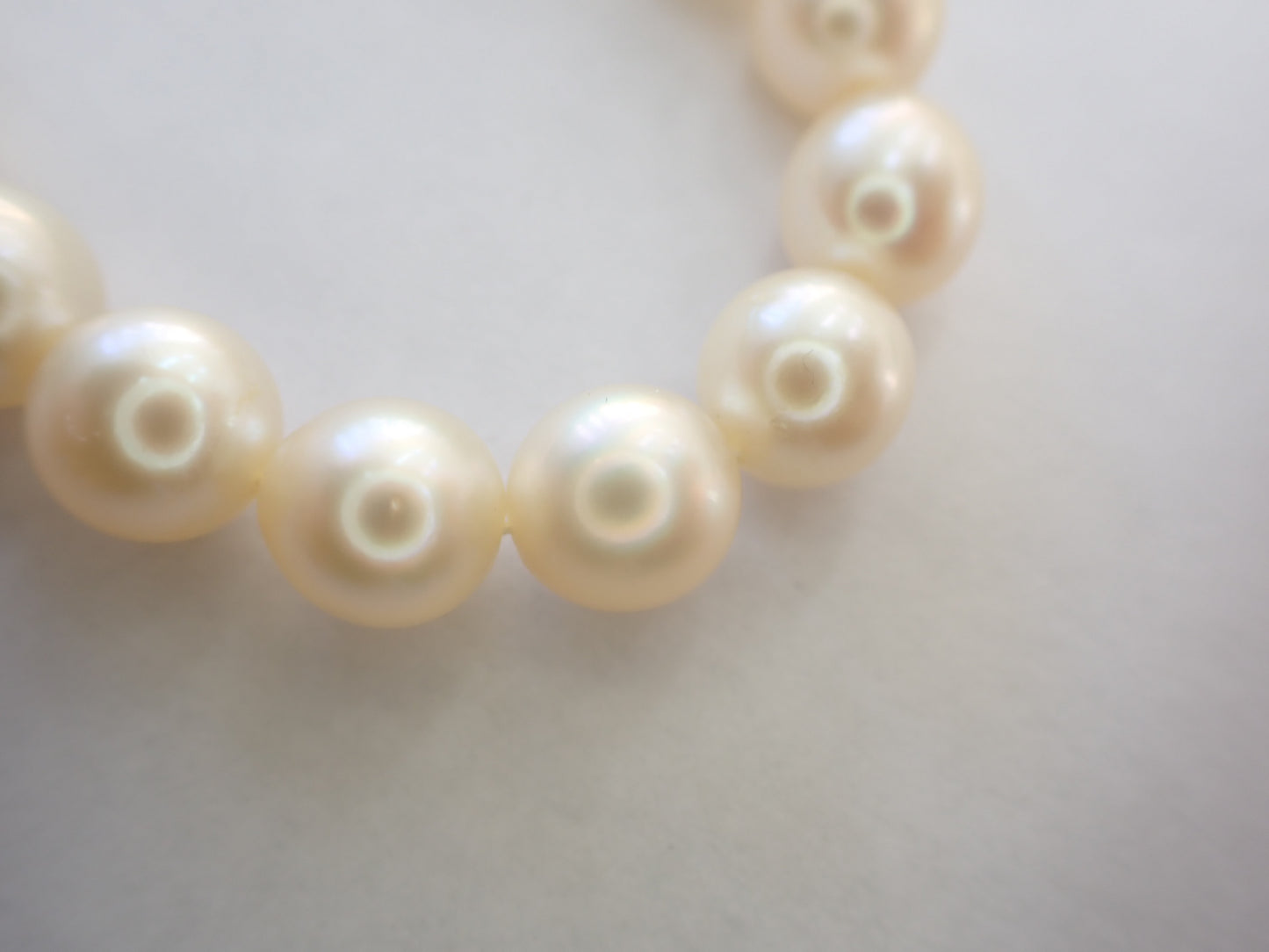 Pearl diameter approximately 7.3mm?7.9mm, Sterling Silver, 37.5g, Necklace 