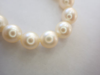 Pearl diameter approximately 7.3mm?7.9mm, Sterling Silver, 37.5g, Necklace 