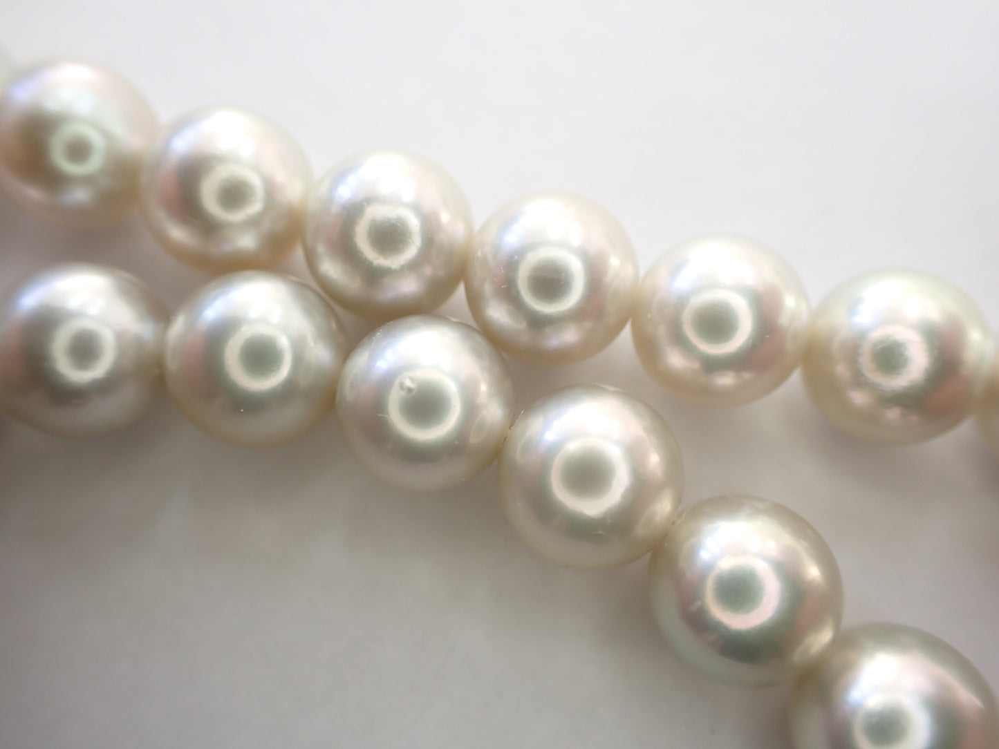 Pearl diameter approximately 8.0mm-8.5mm Sterling Silver Necklace 