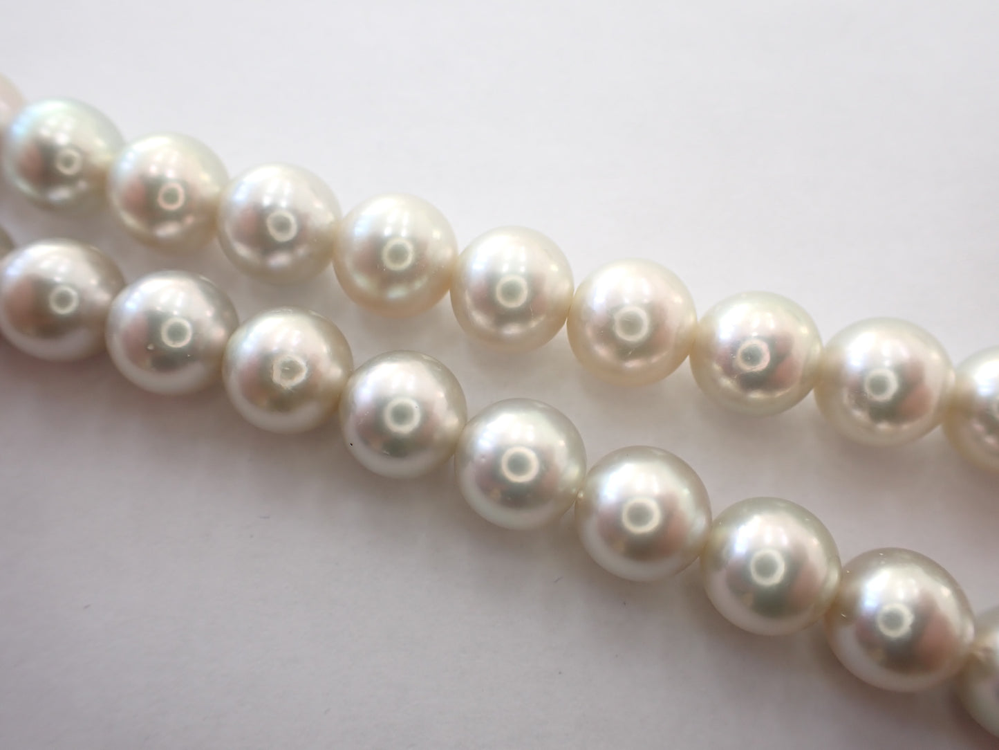 Pearl diameter approximately 8.0mm-8.5mm Sterling Silver Necklace 
